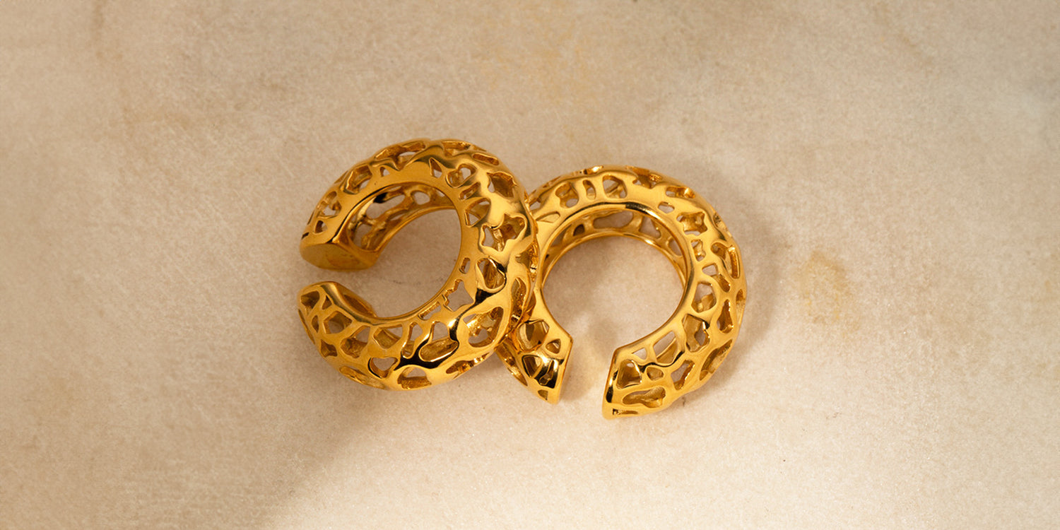 Gold Ear Cuffs