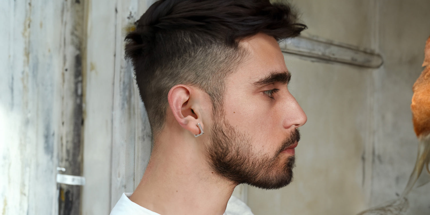 clip-on earrings for men