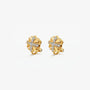 Statement clip-on earrings in gold for men and women