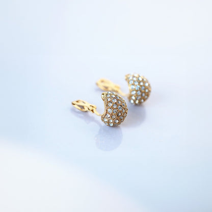 Sweet & Sassy: Pave Pineapple Statement Earrings